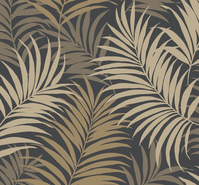 Seabrook Wallpaper Via Palma Wrought Iron and Sand Dollar Luxe Retreat  United States 60.53 25.2" 27"  - My Fabric Connection -