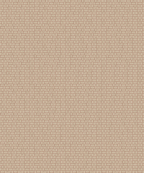 Seabrook Wallpaper Capsule Geometric Ivory & Terra Cotta Mondrian  Netherlands 56.5 3.15" 20.5"  - My Fabric Connection -