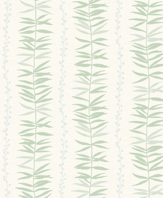 Seabrook Wallpaper Summer Garland  Forest The Simple Life  Netherlands 57.5 12.6" 20.9"  - My Fabric Connection -