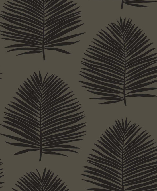 Seabrook Wallpaper Island Palm Lava Rock The Simple Life  Netherlands 57.5 25.2" 20.9"  - My Fabric Connection -