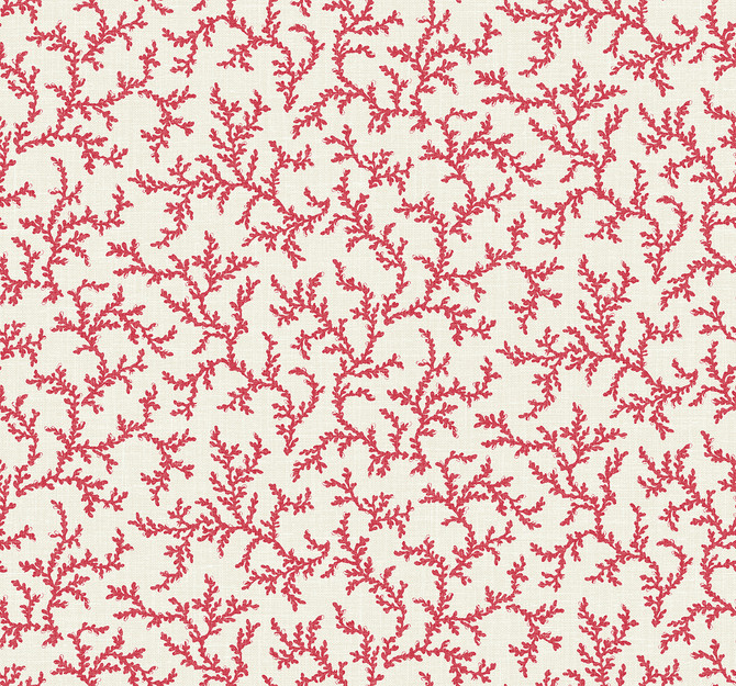 Seabrook Wallpaper Corail Antique Ruby French Country  United States 60.75 12.6" 27"  - My Fabric Connection -