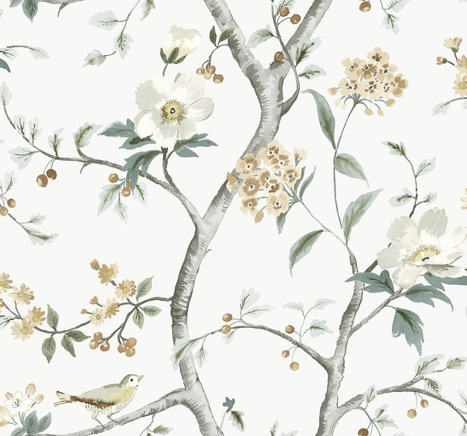 Seabrook Wallpaper Sparrow Haven  Agave & Cider Coastal Haven  United States 60.75 25.2" 27"  - My Fabric Connection -