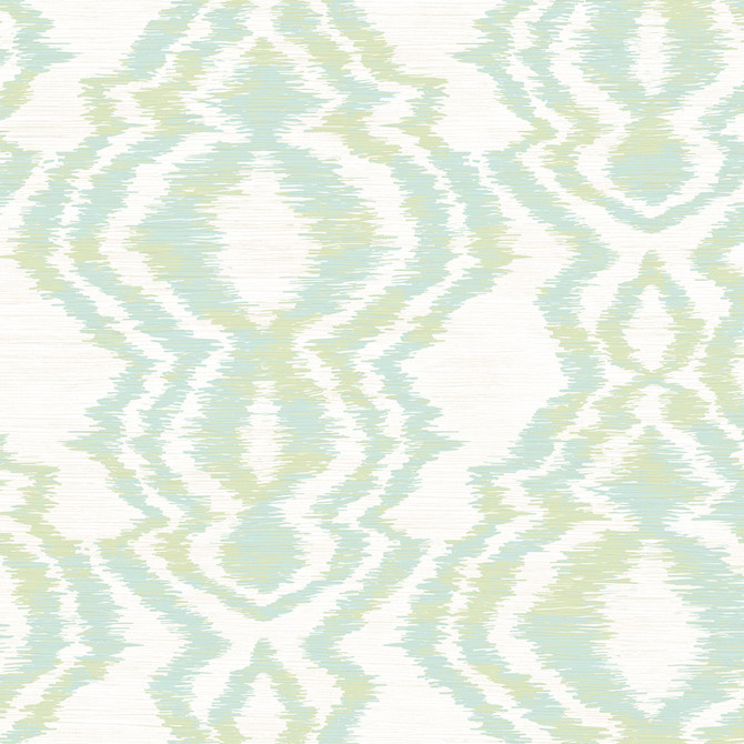 Seabrook Wallpaper Moirella Chartreuse West Boulevard Collection  United States 60.75 27" 27"  - My Fabric Connection -