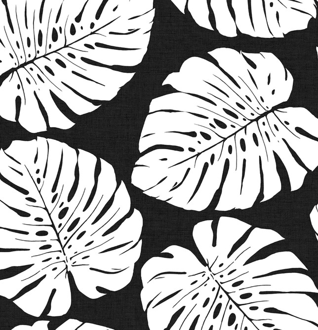Seabrook Wallpaper Monstera Leaf Shadow Harry & Grace Peel and Stick  United States 30.75 20.87" 20.5"  - My Fabric Connection -
