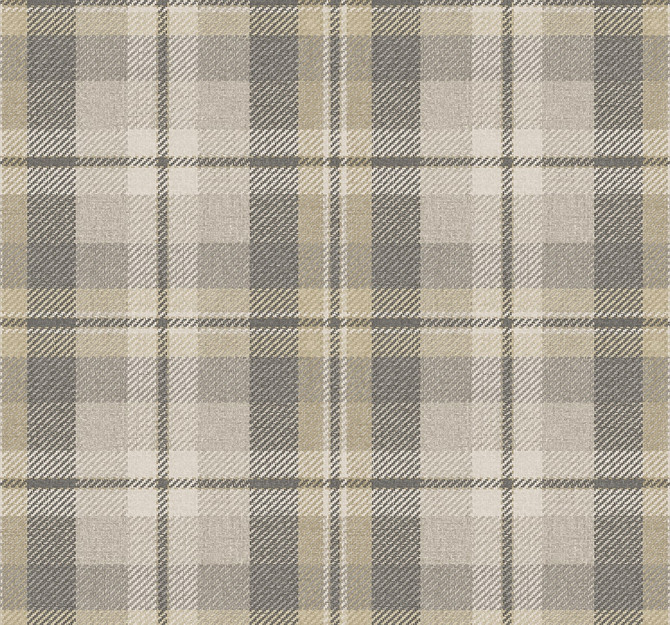 Seabrook Wallpaper Thornbury Tailored Plaid Pavestone Harry & Grace Peel and Stick  United States 30.75 10.43" 20.5"  - My Fabric Connection -