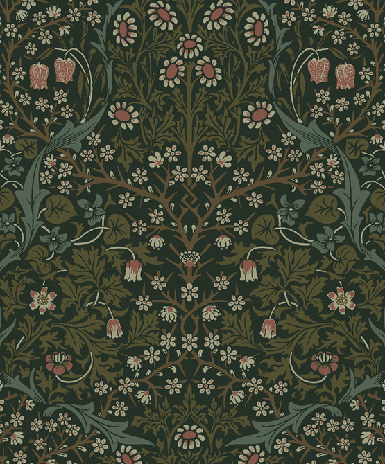 Seabrook Wallpaper Victorian Garden Greenery NextWall Peel & Stick  Netherlands 31.35 25.2" 20.9"  - My Fabric Connection -