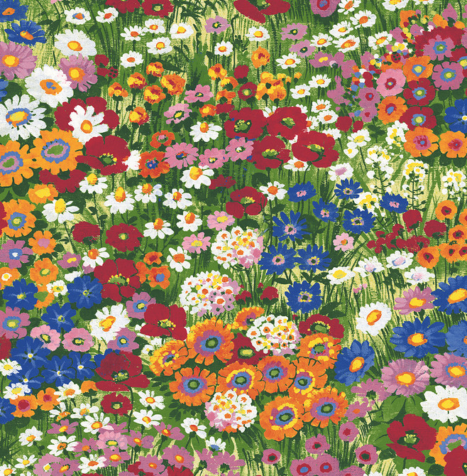 Seabrook Wallpaper Floral Meadow Multicolored NextWall Peel & Stick  United States 30.75 20.87" 20.5"  - My Fabric Connection -