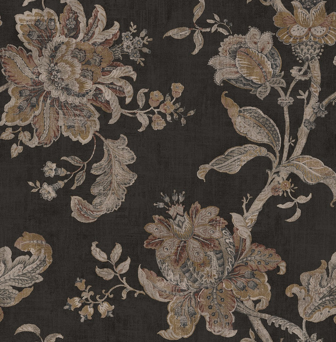 Seabrook Wallpaper Anelda Jacobean Ironwork & Russett NextWall Peel & Stick  United States 30.75 20.87" 20.5"  - My Fabric Connection -