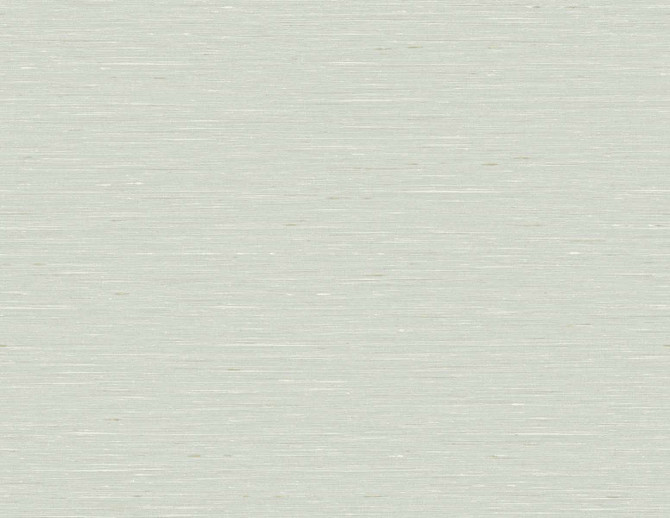 Seabrook Wallpaper Bangkok Seafoam Linen & Silk Textures  United States 60.75 20.87" 27"  - My Fabric Connection -