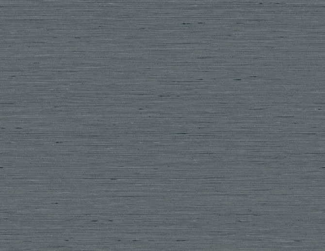 Seabrook Wallpaper Bangkok Charcoal Linen & Silk Textures  United States 60.75 20.87" 27"  - My Fabric Connection -
