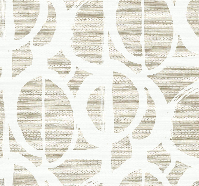 Seabrook Wallpaper Pendelton Papyrus Fibers and Threads  United States 60.75 25.2" 27"  - My Fabric Connection -
