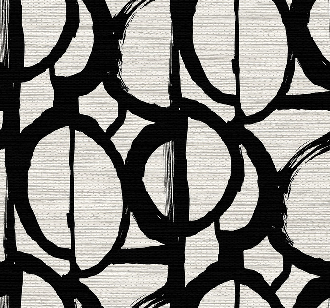 Seabrook Wallpaper Pendelton Silhouette Fibers and Threads  United States 60.75 25.2" 27"  - My Fabric Connection -