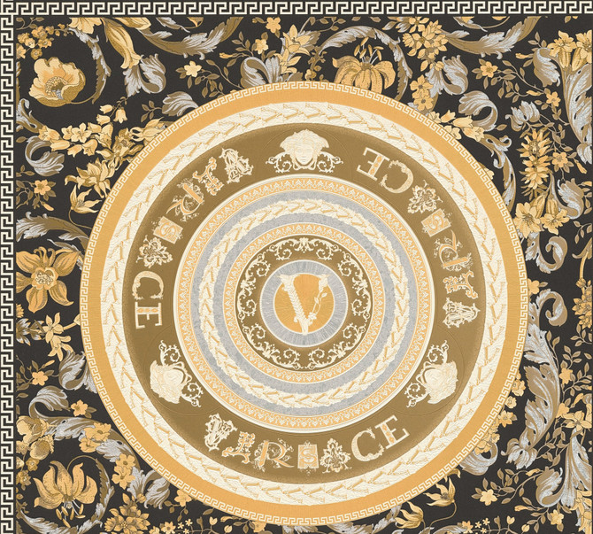 Seabrook Wallpaper Ember Candlelight Versace Volume 5  Germany 75.3 27.5" 27.5"  - My Fabric Connection -