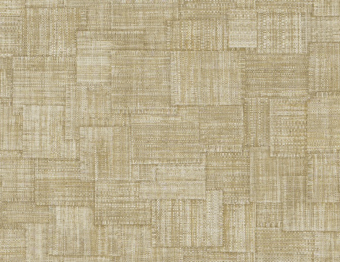 Seabrook Wallpaper Woven Blocks Dune Raffia  United States 60.75 20.87" 27"  - My Fabric Connection -