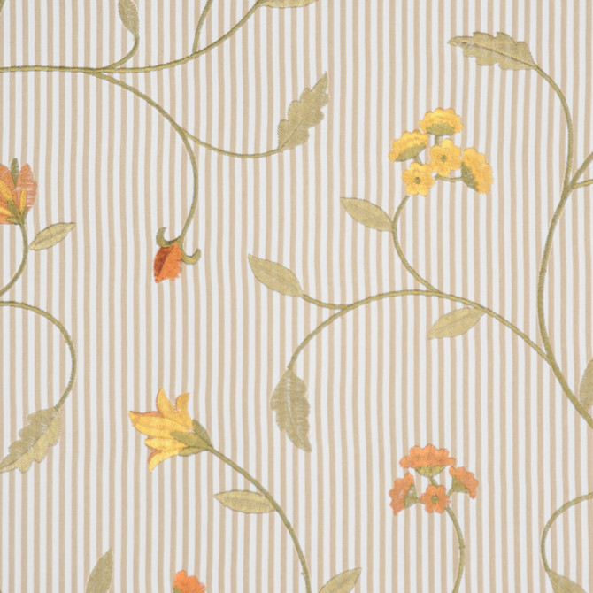 Sharpie Apricot by RM CoCo Highlights 100% Polyester 100% Rayon Embroidery India Passes 80000 Wyzenbeek Double Rubs Suitable for Heavy Use Upholstery H: 13 ,V: 12.5