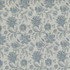 Kasmir Fabric Coventry Floral Robins Egg 5072 82% Polyester 18% Cotton INDIA 13,000 Martindale Cycles H: 13 4/8 inches, V: 19 4/8 inches 54 - 56 - My Fabric Connection - Kasmir