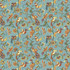 Kasmir Fabric Fine Feathered Aqua 1436 100% Cotton INDONESIA 15,000 Wyzenbeek Double Rubs Horizontal: 27 inches and Vertical: 27 inches 54 - 55 - My Fabric Connection -