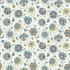 Kasmir Fabric Palampore Garden Aquamarine 5065 100% Cotton
 USA </p><p>Repeat: Horizontal: 27 inches and Vertical: 27 inches 54 - My Fabric Connection -