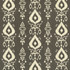 Kasmir Fabric Raga Ikat Ink 5062 100% Cotton TURKMENISTAN 15,000 Wyzenbeek Double Rubs Horizontal: 27 inches and Vertical: 13 4/8 inches 54 - 55 - My Fabric Connection -