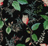 Kravet Design Fabric OWLISH.819 Owlish Black Kate Spade Curiosities Linen 100% China Medium Horizontal: 27 inches and Vertical: 27 inches 54 inches - My Fabric Connection -