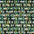 Kravet Couture Fabric 34916.315 Abstract Moment Peacock Modern Tailor Cotton 92%, Polyester 8% USA Heavy Horizontal: 25 inches and Vertical: 24 inches 50 inches - My Fabric Connection -