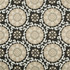 Kravet Design Fabric Exotic Suzani Coal OCEANIA INDOOR OUTDOOR SOLUTION DYED ACRYLIC - 100% United States MEDIUM Horizontal: 15 and Vertical: 14 54 - My Fabric Connection -