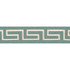 Kravet Couture Trim Keystone Border Jade BRAIDS BANDS & BORDERS COTTON - 91%;RAYON - 9% India - Horizontal: - and Vertical: - 1.95 - My Fabric Connection -