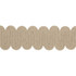 Kravet Design Trim Switchback Sandy PERFORMANCE TRIM INDOOR/OUTDOOR POLYAMIDE - 100% Germany Horizontal: 1 and Vertical: 2 - My Fabric Connection -