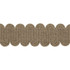 Kravet Design Trim Switchback Flax Trim POLYAMIDE - 100% Germany </p><p>Repeat: H: 1, V: 2 - My Fabric Connection -