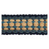 Kravet Couture Trim Tracker Indigo NOMAD CHIC VISCOSE - 100% Germany Horizontal: 0.4 and Vertical: 0.8 2 - My Fabric Connection -