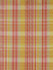 Beacon Hill Fabric Double Plaid Mango Butter BUTTER 100% COTTON FRANCE Pure Solvents Dry Cleaning Horizontal: 14 and Vertical: 12.75 55" - My Fabric Connection -