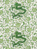 Scalamandre Fabric Chi'En Dragon Linen Print Jade SC165580002 ORIANA 52% LINEN 48% COTTON UNITED KINGDOM LIGHT DUTY Horizontal: 23" and Vertical: 27" 56 - My Fabric Connection -