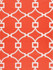 Scalamandre Fabric Circle Fret Coral SC270720003 JARDIN 50% VISCOSE 30% LINEN 20% POLYESTER INDIA MEDIUM DUTY Horizontal: 11" and Vertical: 9.375" 54 - My Fabric Connection -