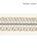 Scalamandre Trim Colette Braided Tape Cloud SCV12420001 BOTANICA 45% FIBRANNE 30% RAYON 15% COTTON, 8% POLYAMIDE 2% POLYESTER CHINA LIGHT DUTY Horizontal: and Vertical: 3.63 - My Fabric Connection -