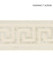 Scalamandre Trim Greek Key Velvet Tape Mist SCT32790001 ORIANA 50% VISCOSE 50% COTTON INDIA LIGHT DUTY Horizontal: 2.875" and Vertical: 4 - My Fabric Connection -