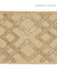 Scalamandre Trim Lattice Tape Camel SCT32950003 MODERN LUXURY 70% COTTON 30% VISCOSE INDIA LIGHT DUTY Horizontal: 3.75" and Vertical: 2.75 - My Fabric Connection -