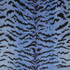 Scalamandre Fabric Tigre/Blues & Black 26167MMA-004 69% VISCOSE 18% POLYESTER 13% COTTON USA MEDIUM DUTY Horizontal: 30.5" and Vertical: 24.75" 48.5" - My Fabric Connection -