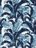 Grey Watkins Fabric Tropique Marine GW166090002 BREEZE 100% LINEN SWITZERLAND MEDIUM DUTY Horizontal: 21" and Vertical: 26" 52 - My Fabric Connection -