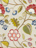 Scalamandre Fabric Willowood Embroidery Bloom SC270710002 JARDIN 70% LINEN 30% VISCOSE INDIA LIGHT DUTY Horizontal: 31.125" and Vertical: 25.125" 51 - My Fabric Connection -