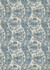 G P & J Baker Fabric Caldbeck Indigo/Ivory