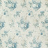 Lee Jofa Fabric Adelyn Handblock Blue LJ SHOWROOM ONLY 2018 COTTON - 100% Thailand MEDIUM Horizontal: 12.5 and Vertical: 39.75 50 - My Fabric Connection -
