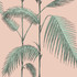 Cole & Son Wallcovering Palm Leaves Plaster Pink/Mint Wallcovering PAPER - 100% United Kingdom </p><p>Repeat: H: , V: 28.3 20.5 - My Fabric Connection -