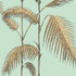 Cole & Son Wallcovering Palm Leaves Mint/Yellow