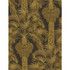 Cole & Son Wallcovering Hollywood Palm Charcoal & Gold