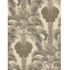 Cole & Son Wallcovering Hollywood Palm Silver & Charcoal