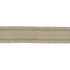 Lee Jofa Trim Rennes Tape Grey SUZANNE KASLER COLLECTION II LINEN - 65%;JUTE - 35% India Horizontal: and Vertical: 2 - My Fabric Connection -