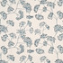Mulberry Fabric Meadow Linen Soft Blue