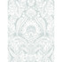 Cole & Son Wallcovering Chatterton Pale Blue And White COLE & SON ALBEMARLE PAPER - 100% United Kingdom Horizontal: and Vertical: 36.01 27 - My Fabric Connection -