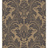 Cole & Son Wallcovering Blake Black And Gold Wallcovering PAPER - 100% United Kingdom </p><p>Repeat: H: , V: 20.88 21 - My Fabric Connection -