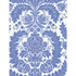 Cole & Son Wallcovering Coleridge Blue And White COLE & SON ALBEMARLE PAPER - 100% United Kingdom - Horizontal: - and Vertical: 27.58 21 - My Fabric Connection -